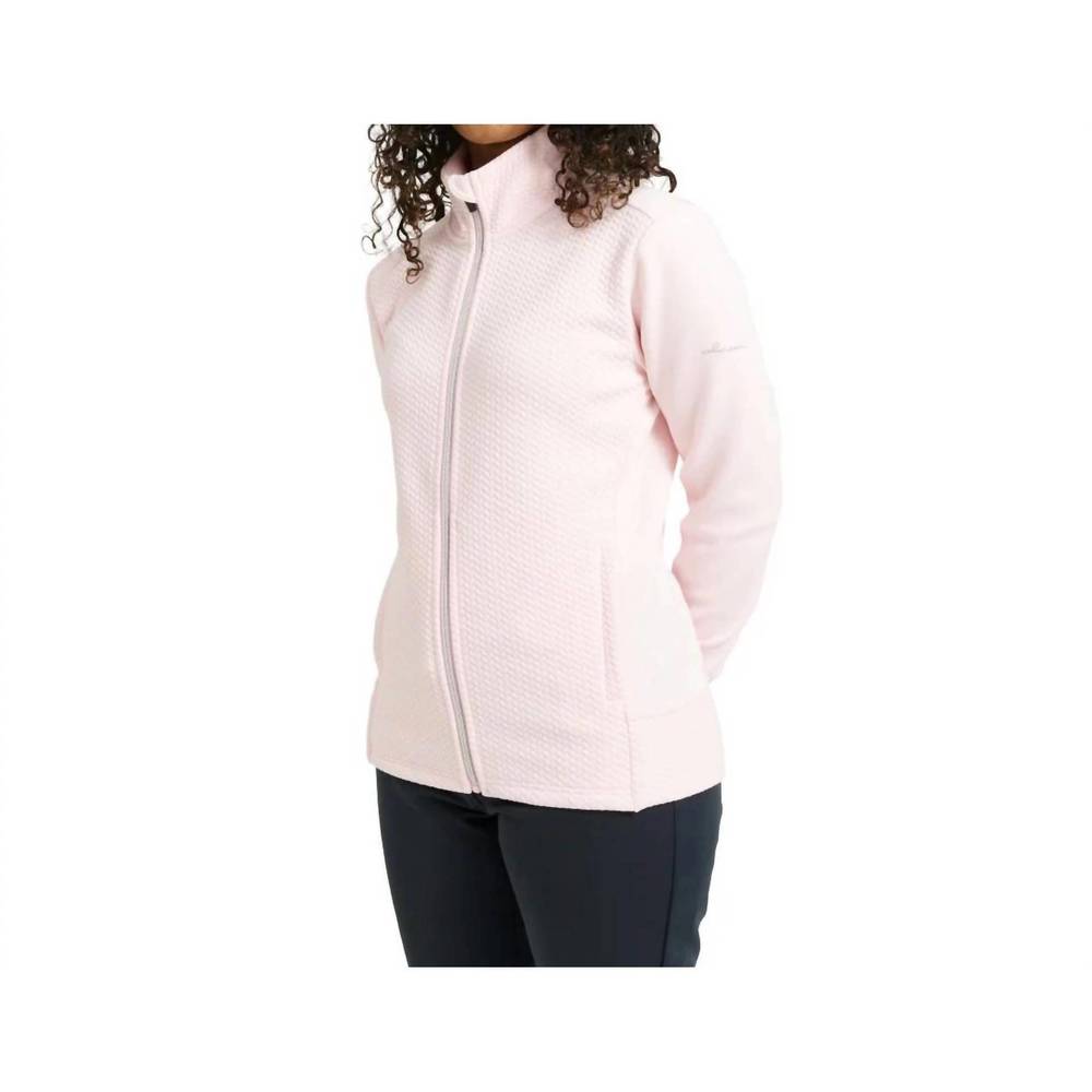 NEW ABACUS SPORTSWEAR US anne midlayer jacket in dusty pink